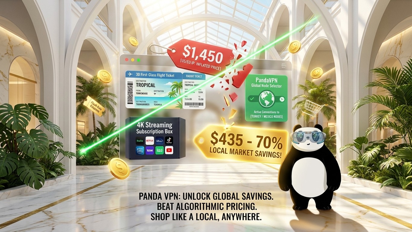 Beat Dynamic Pricing: Save Money Worldwide with PandaVPN